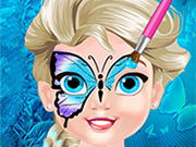 Baby Elsa Butterfly Face …