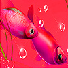 Red deep fishes slide puzzle