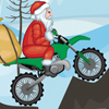 Santa On Motorbike