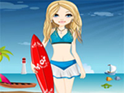 The Surfing Girl Dress Up