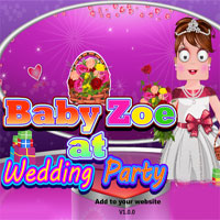Baby Zoe At Wedding Party